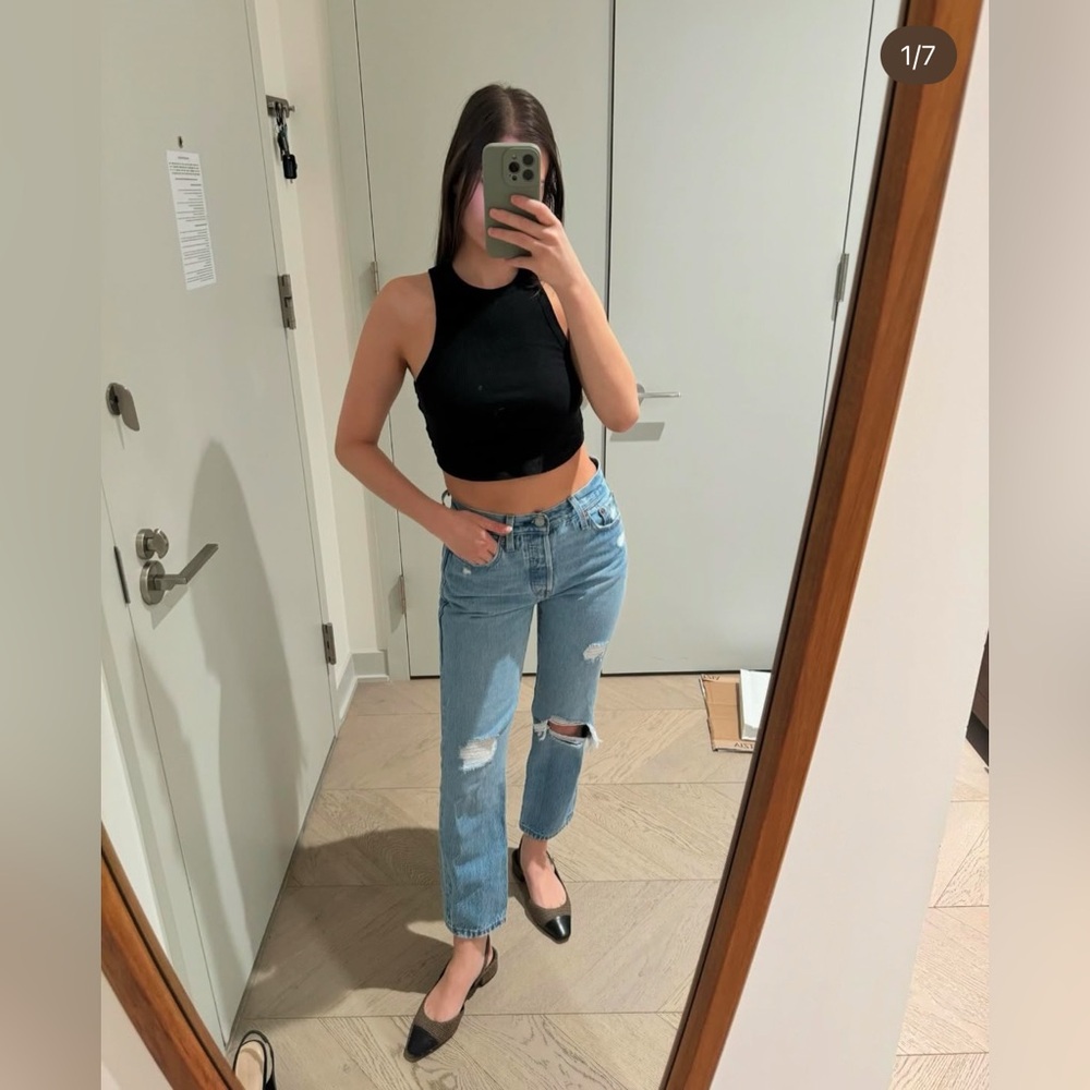 Levi’s classic 501s. Size 24